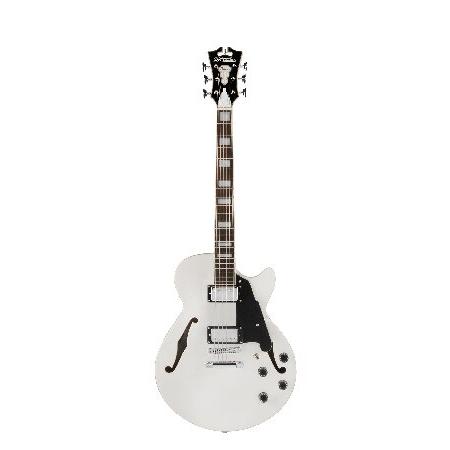 高評価の贈り物 D'Angelico Premier White【並行輸入品】 - Tailpiece Stop-Bar w/ Guitar Electric Semi-Hollow SS エレキギター
