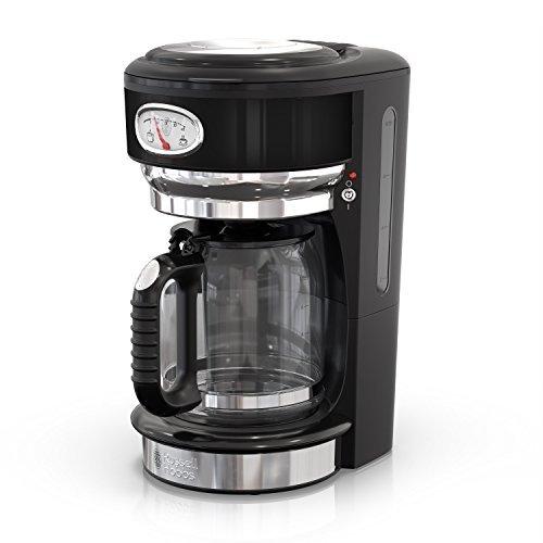 全てのアイテム Russell Hobbs CM3100BKR Retro Style Coffeemaker, 8-Cup, Black 並行輸入品 コーヒーメーカー