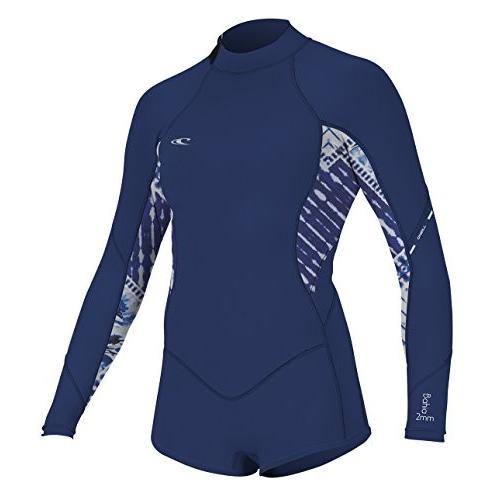 夏セール開催中 MAX80%OFF! O'Neill Women's Bahia 2/1mm Back Zip Long Sleeve Short Spring Wetsuit, Navy, 6 並行輸入品, magenta superbaby 7b2a7e81