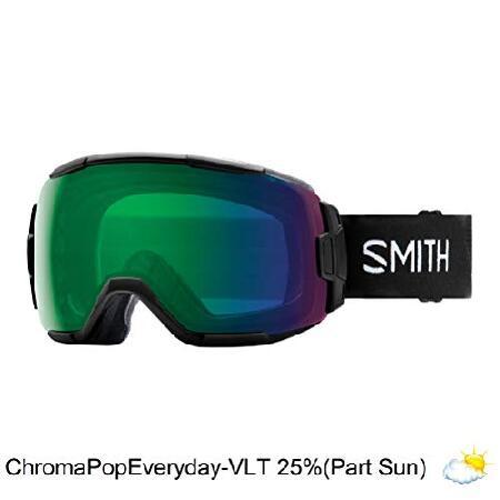 【メーカー直送】 Black/Chromapop Goggle Vice Optics Smith Everyday Size【並行輸入品】 One Mirror Green ゴーグル、サングラス