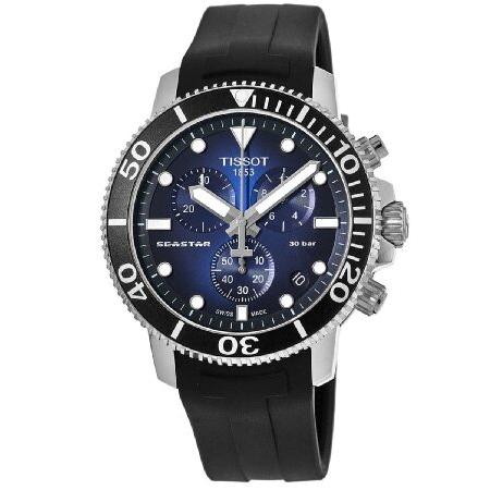 【使い勝手の良い】 T120.417.17.041.00 Tissot ティソ Seastar 並行輸入品 Watch Men's Chronograph 1000 腕時計