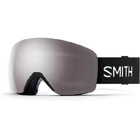 出産祝い Smith Optics Skyline Snow Goggles (Black, Chromapop Sun Platinum Mirror) 並行輸入品 ゴーグル、サングラス