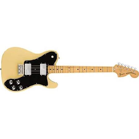 最高級のスーパー Vintera Fender '70s 並行輸入品 Blonde Vintage - Fingerboard Maple - Deluxe Telecaster エレキギター
