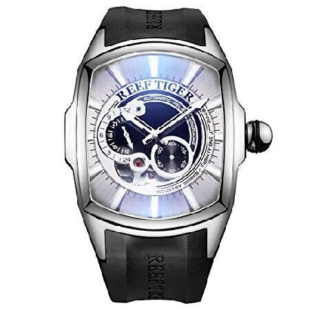 セール 登場から人気沸騰 Huge Steel Luminous Tiger Reef Big 並行輸入品 (RGA3069S-YWBB) RGA3069S Strap Rubber Watches Automatic Japan Analog Men for Watch Sport 腕時計