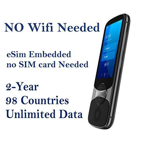 最安通販 Jarvisen Language Translator Device With Unlimited 2 Year Global Data No Wifi Need 0 Countries 95 Accuracy Instant Real Time Voice Tr Idvdxxamb07vgm2q6v 輸入暮らし Com 買付価格 Britishschools Edu Pk