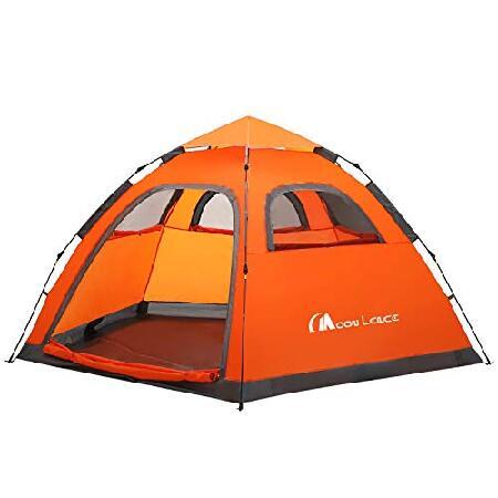 早い者勝ち Lence Moon Instant 並 Mountaineering Hiking Camping for Windproof Waterproof Tent Automatic Tent Portable Person 4-5 Tent Camping Family Tent Up Pop その他テント