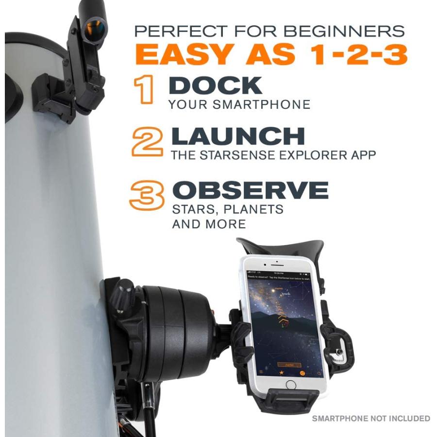 Celestron Starsense Explorer Dx 130az Smartphone App Enabled Telescope Works With Starsense App To Help You Find Stars Planets Mo Idvdxxamb0jrf1mh 輸入暮らし Com 通販 Yahoo ショッピング