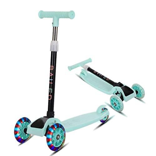 Dongdongole 22inch Adjustable Scooter Durable Portable Folding Kick Scooters With Flash Light 並行輸入品 Fresnopianooutlet Com