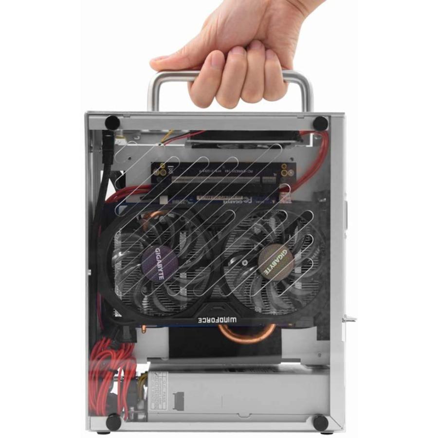 Metalfish Diy Aluminum Transparent Acrylic Mini Itx Computer Case S3 Case 並行輸入品 Idvdxxamb086ymcygq 輸入暮らし Com 通販 Yahoo ショッピング