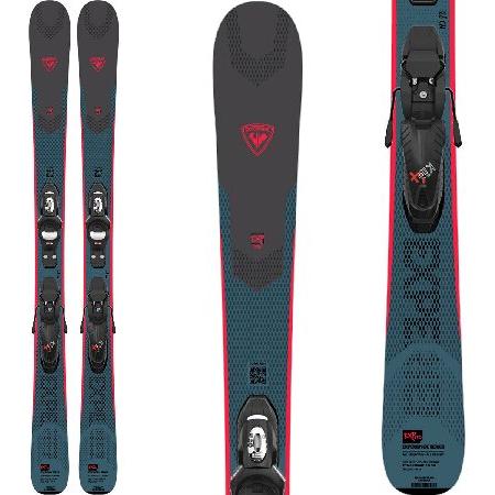 【返品不可】 Rossignol Experience 並行輸入品 Black Bindings GW 4 W/Kid 110 Skis Kids Pro スキー板