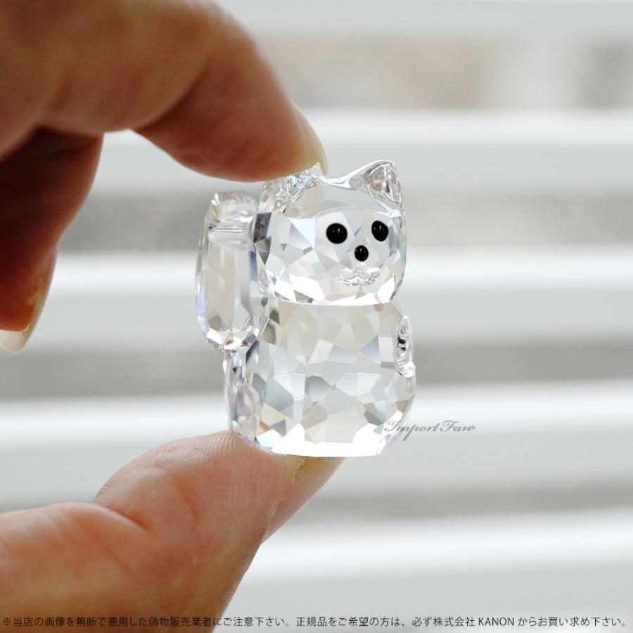 スワロフスキー 招き猫 ラッキーキャット 1071038 ネコ Swarovski Lucky Cat ギフト プレゼント  □即納｜importfan｜04