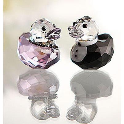 SWAROVSKI✨スワロフスキー　ハッピーダック　サーアンドレディ　夫婦 SWAROVSKI✨スワロフスキー ハッピーダック サーアンドレディ 夫婦