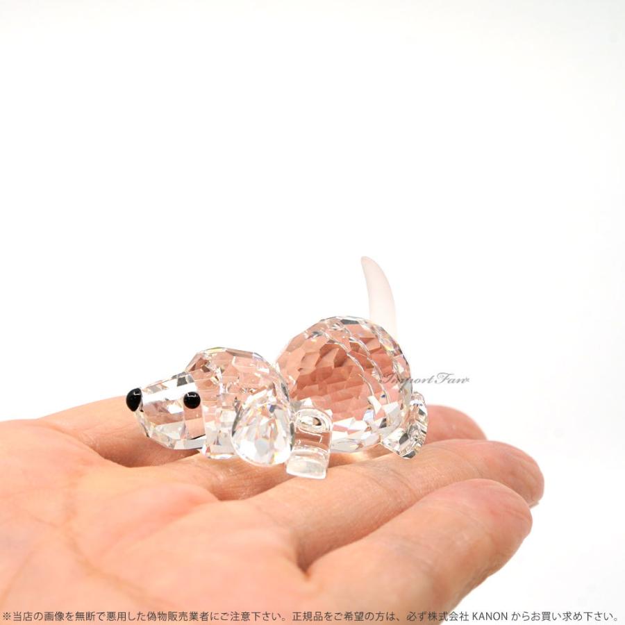 スワロフスキー 伏せ ビーグル 172296 犬 いぬ イヌ 動物 animal Swarovski Playing Beagle 置物 クリスマス ギフト プレゼント｜importfan｜04