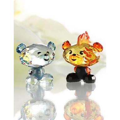 スワロフスキー Swarovski ボー ベアー ファイヤー アンド アイス Bo 