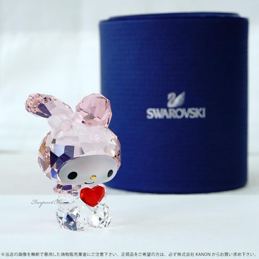 スワロフスキー マイメロディ マイメロ レッドハート Swarovski My Melody Red Heart 5004742 置物 うさぎ ウサギ  兎 ギフト プレゼント