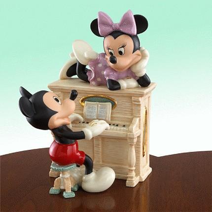レノックス ミッキーミニー オルゴール 1個CD188S】Mickey／ミニーの