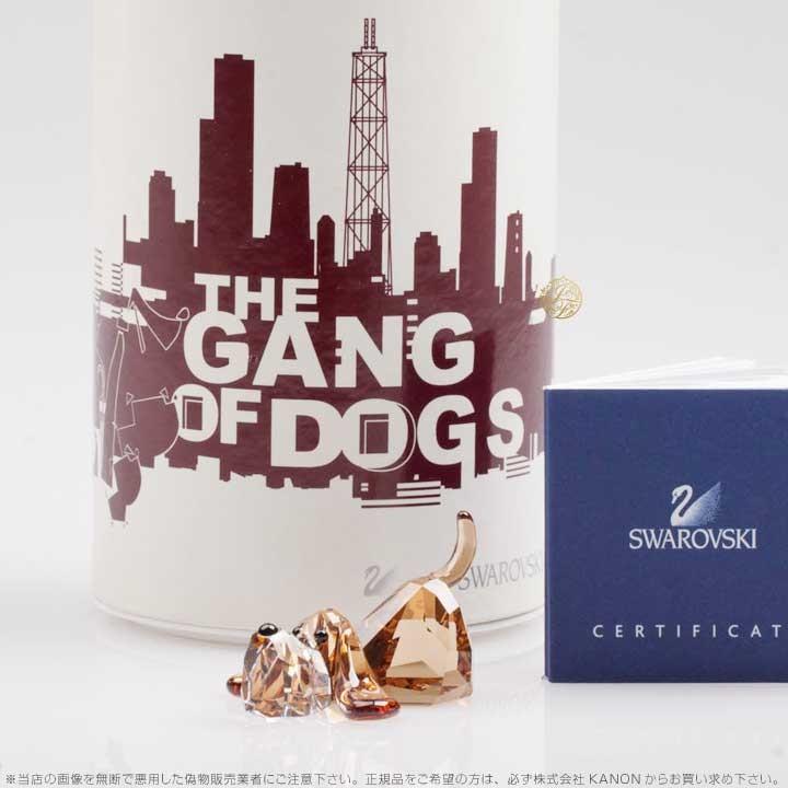 スワロフスキー ラブロッツ ペッピーノ THE GANG OF DOGS 置物