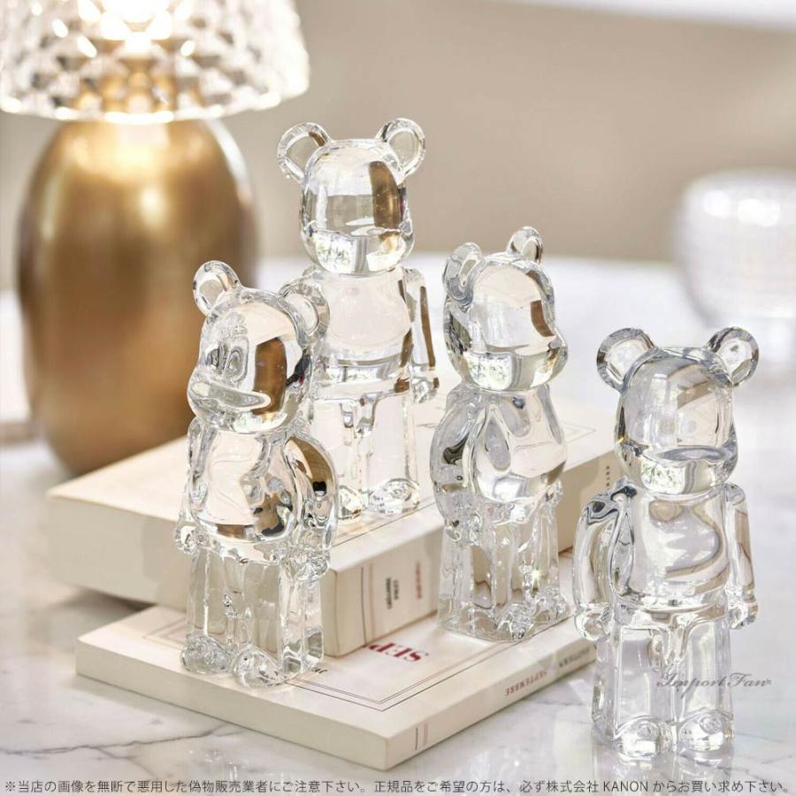 バカラ ベアブリック クリスタル くま 熊 BE@RBRICK クリア Baccarat 