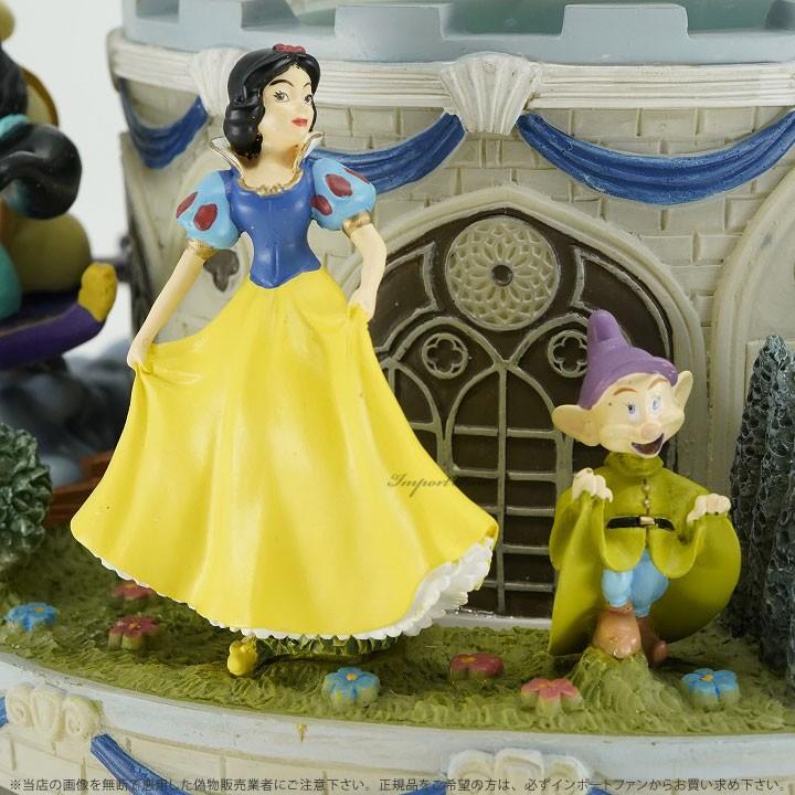 ディズニーミッキーピノキオ白雪姫ダンボアリス　スノー　グローブ　オルゴール ディズニーミッキーピノキオ白雪姫ダンボアリス スノー グローブ