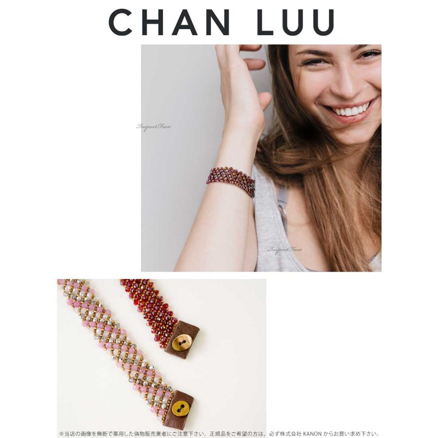 CHAN LUU 【在庫限り】 チャンルー クリスタルミックス カフ