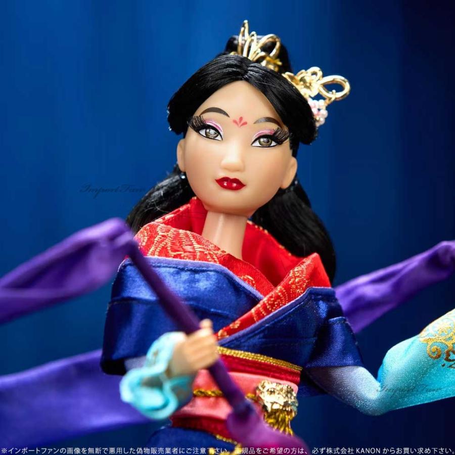 ディズニー デザイナーコレクション ムーラン 世界限定数3200体 人形 Disney ギフト プレゼント □の画像