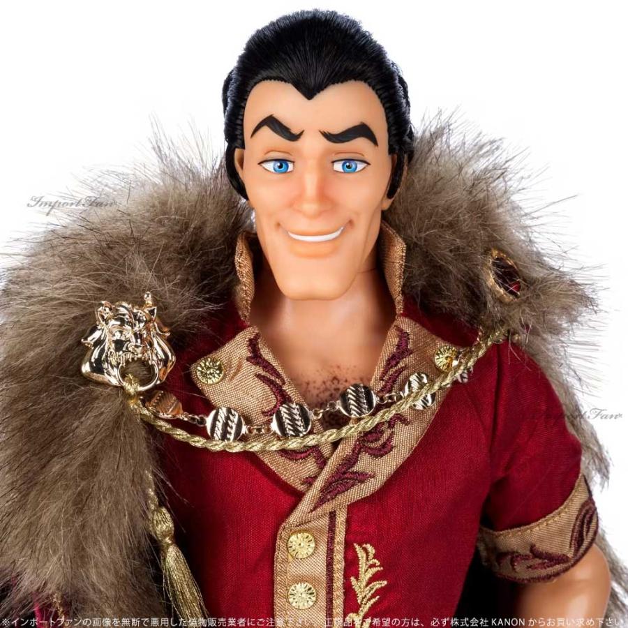 ディズニー デザイナーコレクション 美女と野獣 ガストン ドール 世界限定数3000体 人形 Disney ギフト プレゼント □の画像