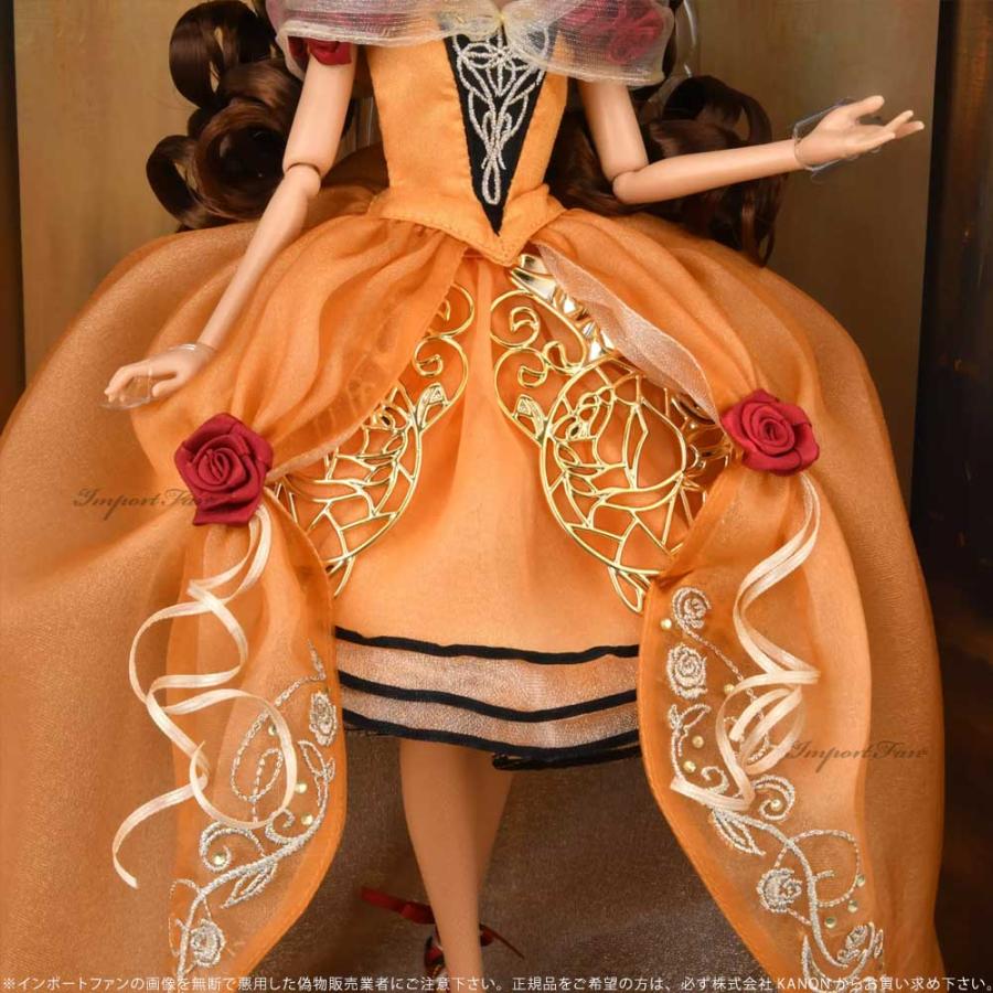 ディズニー デザイナーコレクション 美女と野獣 ベル ドール 世界限定数5210体 人形 Disney ギフト プレゼント □の画像