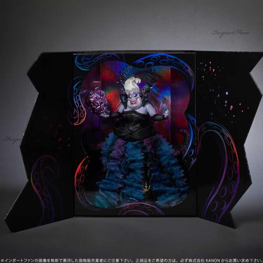 ディズニー デザイナーコレクション リトルマーメイド アースラ 世界限定数5100体 人形 Disney ギフト プレゼント □の画像