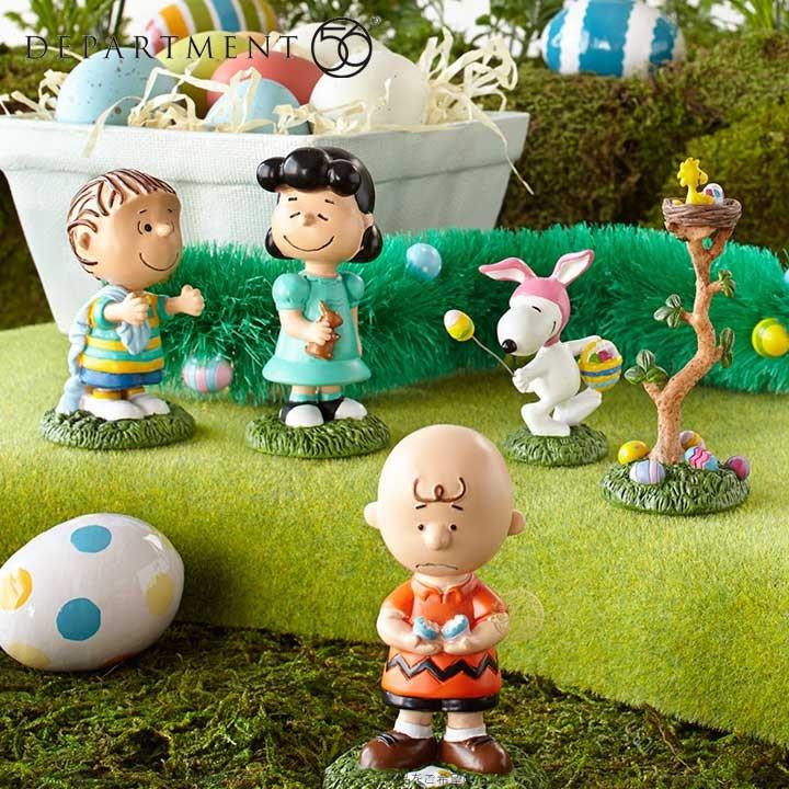 Department56 エッグハント スヌーピー チャーリーブラウン ライナス ルーシー うさぎ イースター Snoopy Egg Hunt Dp インポートファン 通販 Yahoo ショッピング