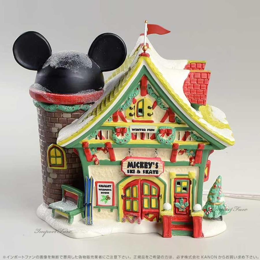 Disney（ディズニー） Department 56 ミッキーのスキー＆スケート