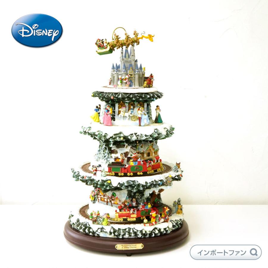 ワンダフルワールド オブ ディズニー クリスマスツリー ディズニー Wonderful World Of Disney Christmas tree 高さ約40cm｜importfan