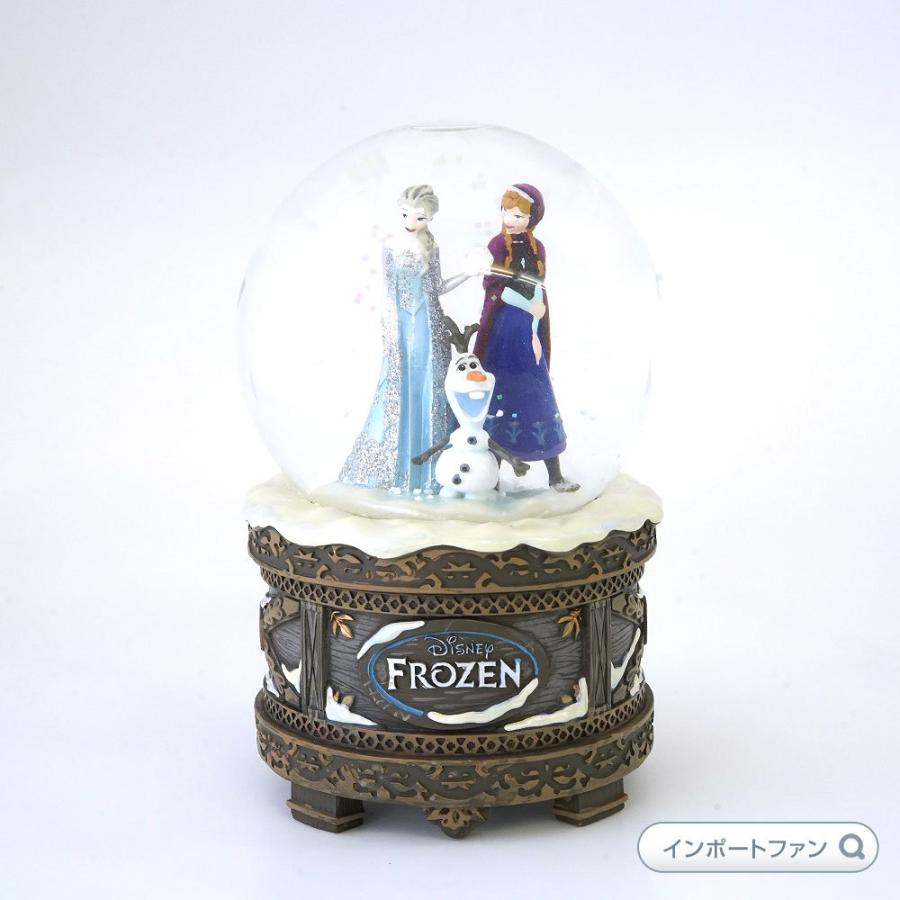 ディズニーストア 海外正規品 アナと雪の女王 スノーグローブ スノードーム Frozen Snowglobe Disney ディズニー アナ雪 置物 クリスマス｜importfan｜02