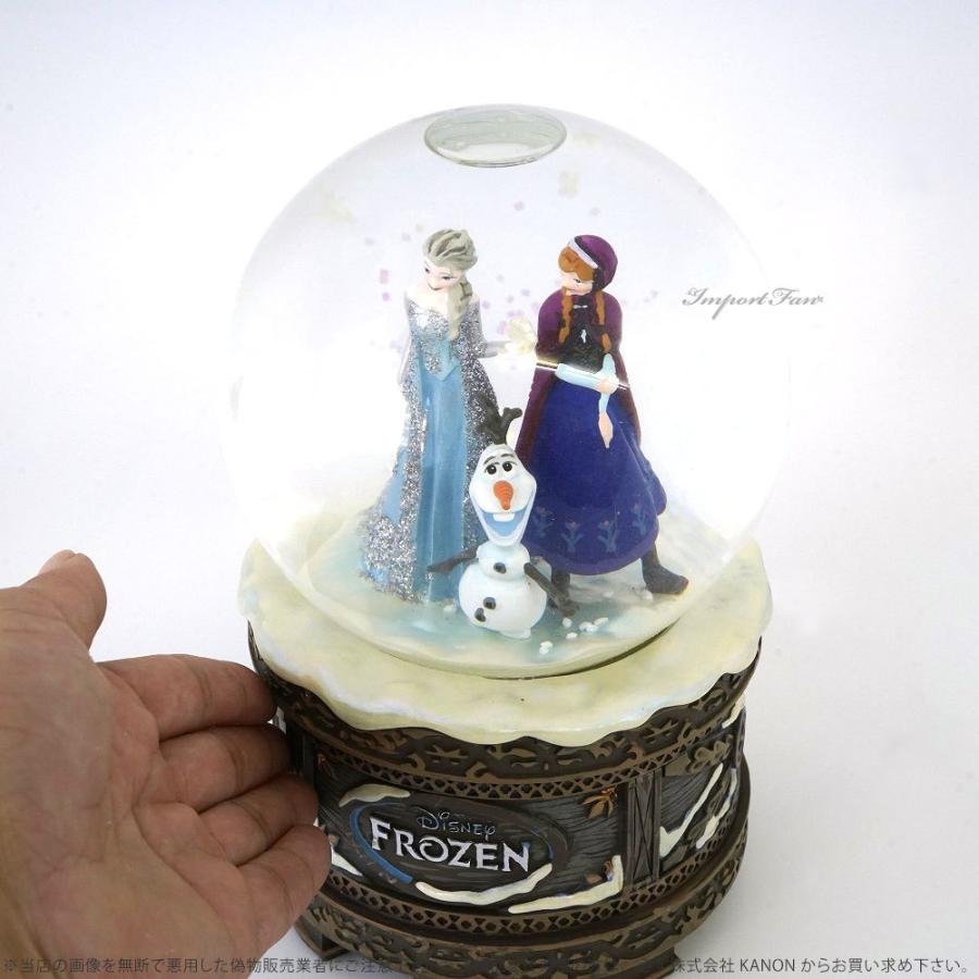 ディズニーストア 海外正規品 アナと雪の女王 スノーグローブ スノードーム Frozen Snowglobe Disney ディズニー アナ雪 置物 クリスマス｜importfan｜06