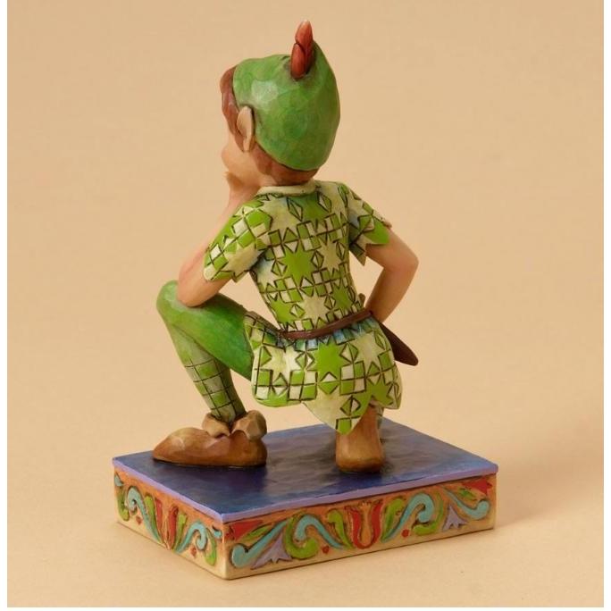 ジムショア ピーターパン 子供時代のチャンピオン ディズニー 4023531 Childhood Champion Peter Pan Personality Pose Figurine jim shore 置物｜importfan｜02