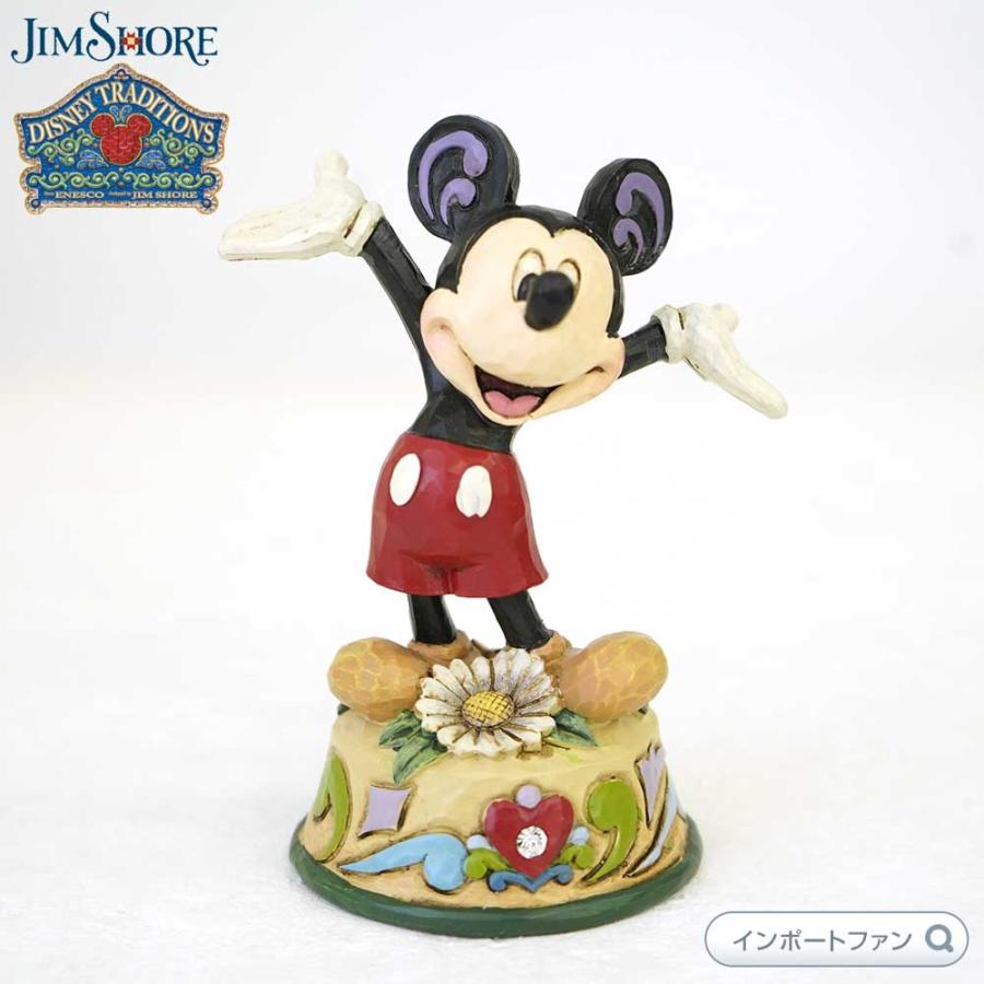 Disney ジムショア 4月 ミッキーマウス ディズニー 誕生日祝いに 