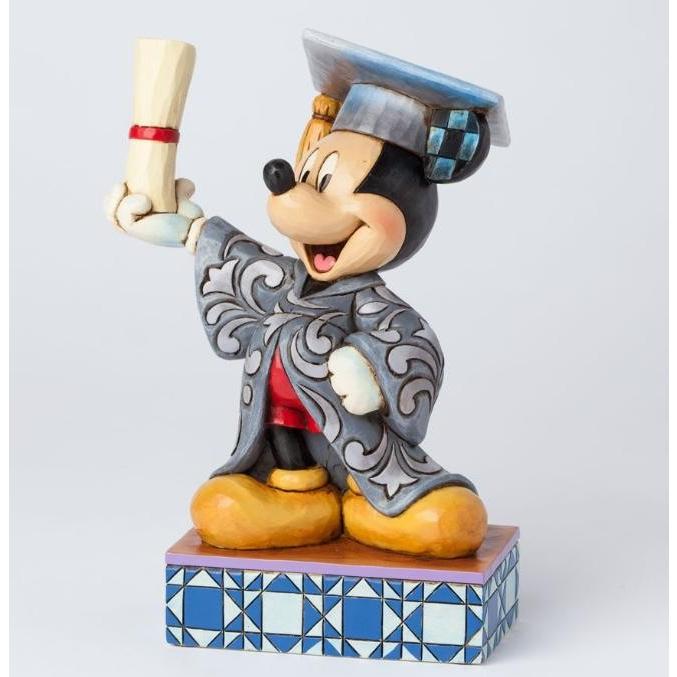 激安通販の You 4038487 ディズニー あなたは成し遂げた 卒業生 ミッキーマウス ジムショア Did JimShore Figurine Mouse Mickey -Graduation It その他インテリア雑貨、小物