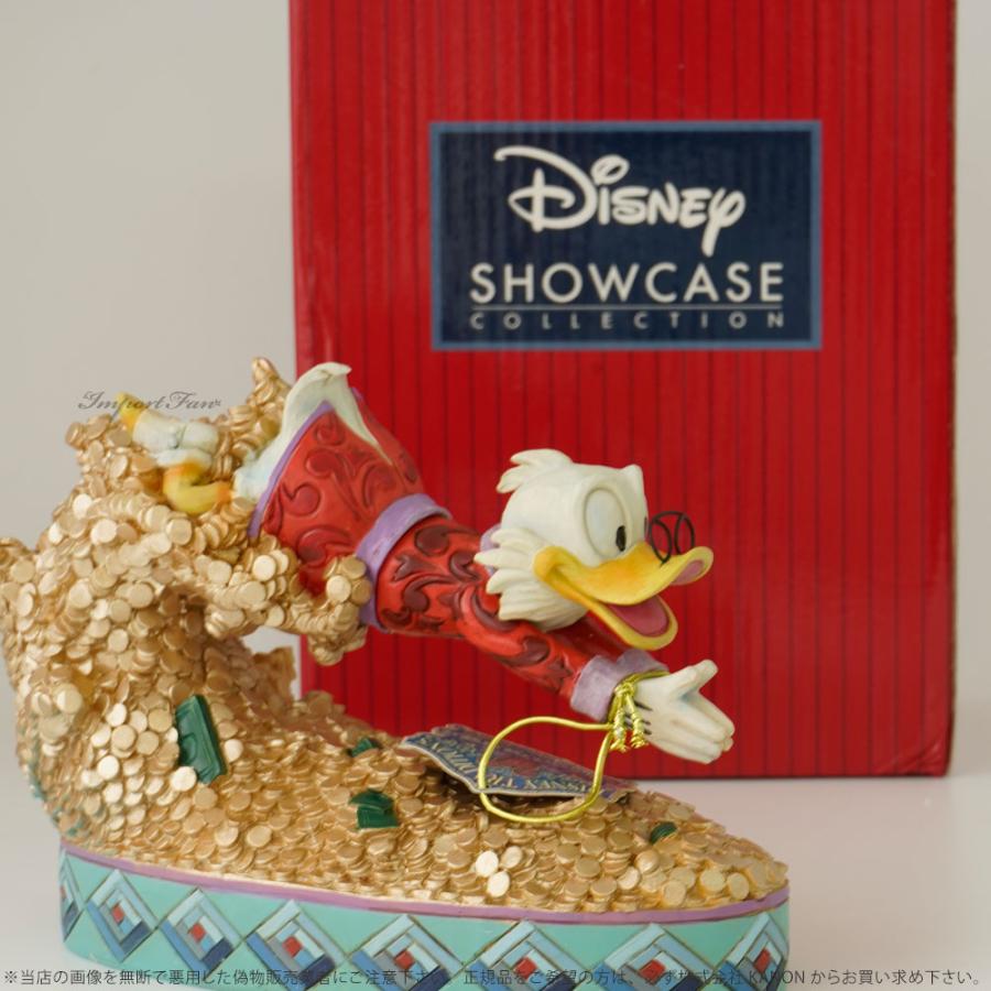 ジムショア ドナルドダック お宝にとびこむ ディズニー 4046055 Treasure Dive Scrooge McDuck Figurine jim shore ギフト プレゼント □｜importfan｜02