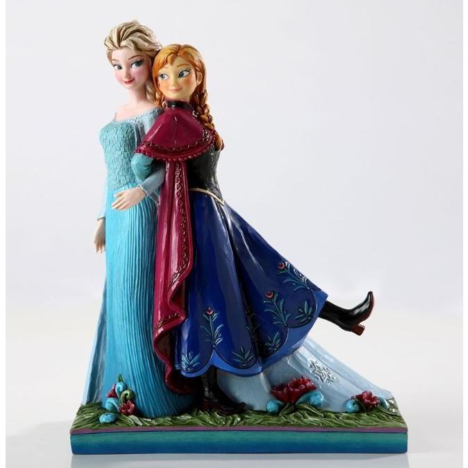 ジムショア エルサとアナ 永遠の姉妹 アナと雪の女王 ディズニー 4049101 Sisters Forever-Elsa And Anna Musical Figurine JimShore | Disney | 01
