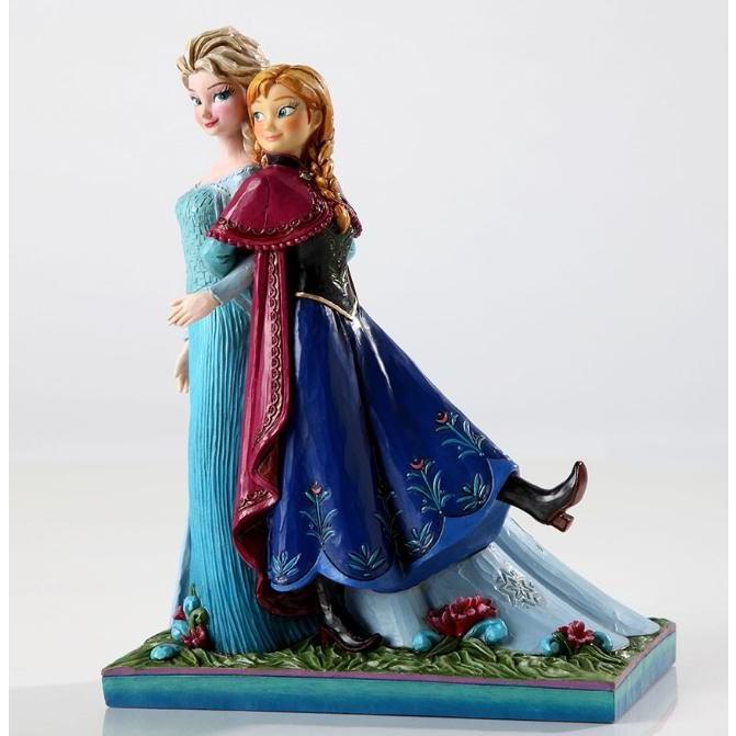 ジムショア エルサとアナ 永遠の姉妹 アナと雪の女王 ディズニー 4049101 Sisters Forever-Elsa And Anna Musical Figurine JimShore | Disney | 02