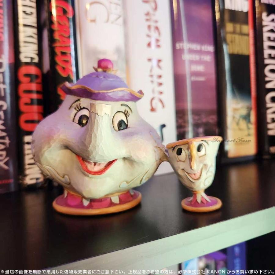 Disney（ディズニー） ジムショア ポット夫人とチップ 美女と野獣