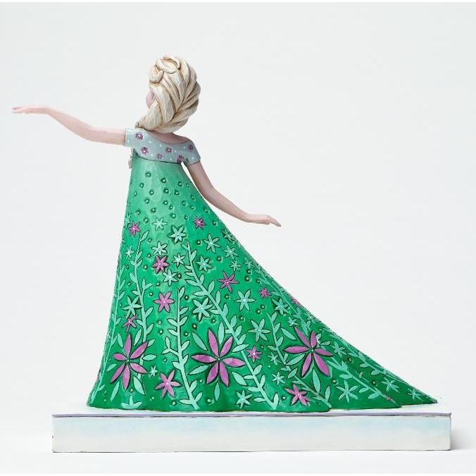 ジムショア エルサ 春のお祝い アナと雪の女王 ディズニー 4050881 Celebration of Spring-Frozen Fever Elsa Figurine JimShore | Disney | 03