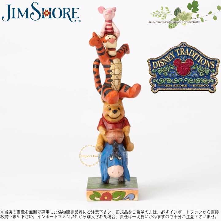 ジムショア イーヨー プー ティガー ピグレット友情によって建てられたディズニーの伝統 くまのプーさん Eeyore Pooh Tigger Piglet Disney Traditions Jim インポートファン 通販 Yahoo ショッピング