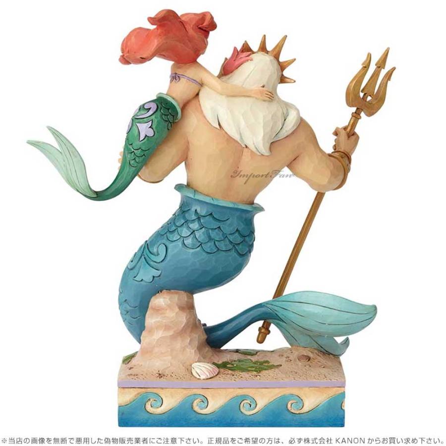 【Disney 】リトルマーメイド　アリエルトリトン王 フィギュア Disney（ディズニー） ジムショア アリエルとトリトン リトル