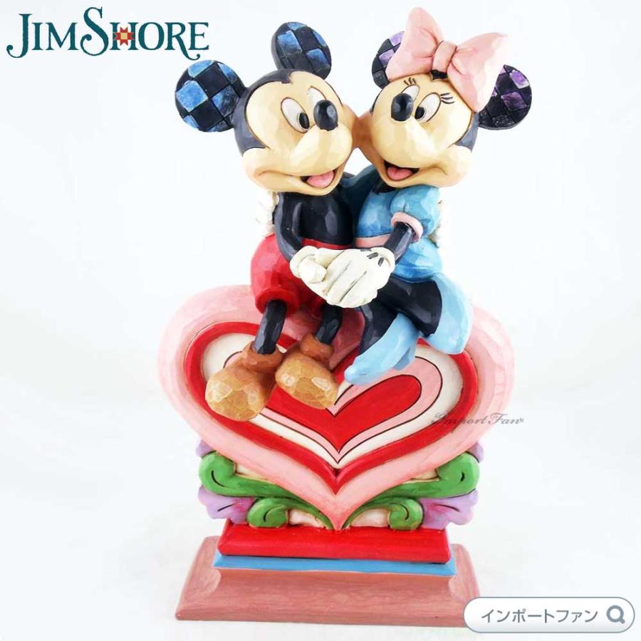 エネスコ ディズニー トラディション ジムショア ミッキー ミニー ハート 楽天市場】ジム ショア Jim Shore ディズニー トラディション