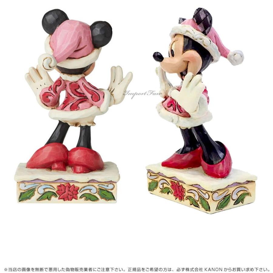 ジムショア ミニー クリスマス パーソナリティ サンタクロース 6002843 Minnie Christmas Personality JimShore_1