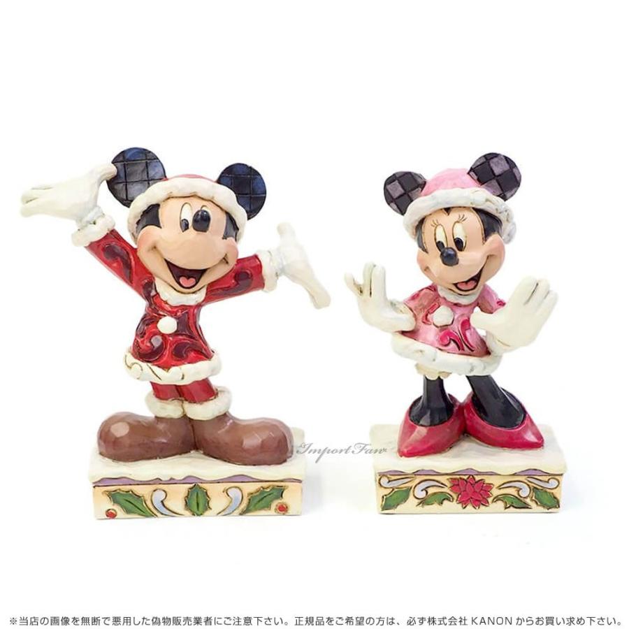 ジムショア ミニー クリスマス パーソナリティ サンタクロース 6002843 Minnie Christmas Personality JimShore_3