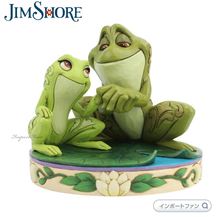 ジムショア プリンセスと魔法のキス ティアナ ナビーン王子 カエル Tiana And Naveen As Frogs Disney Jimshore Jim インポートファン 通販 Yahoo ショッピング