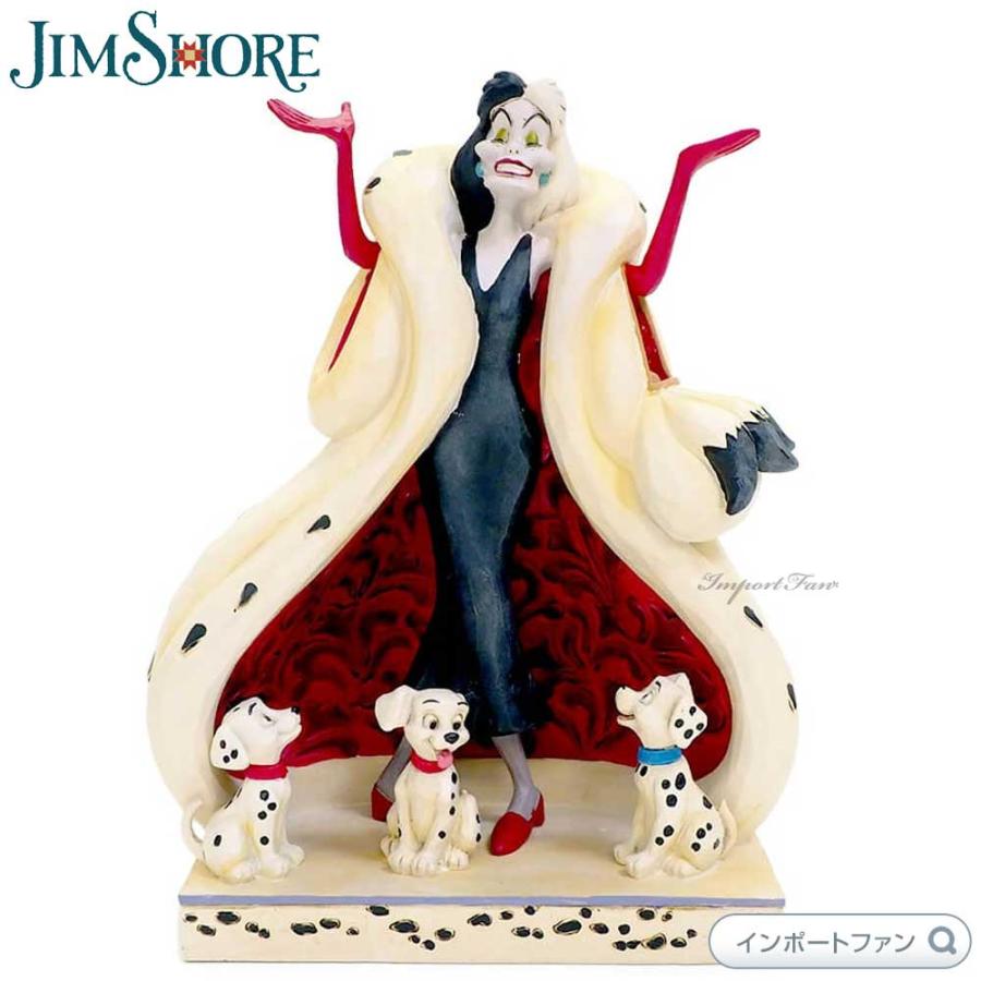 Disney ジムショア クルエラ ヴィラン 101匹わんちゃん Disney ジムショア クルエラ ヴィラン 101匹わんちゃん