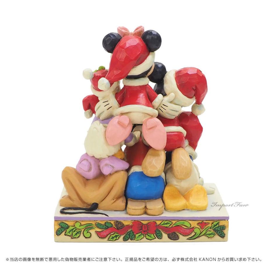 ジムショア ミッキー＆友達 ピラミッドクリスマス ミニー ドナルド グーフィー ディズニー 6007063 Christmas Mickey & Friends Disney JimShore □｜importfan｜04