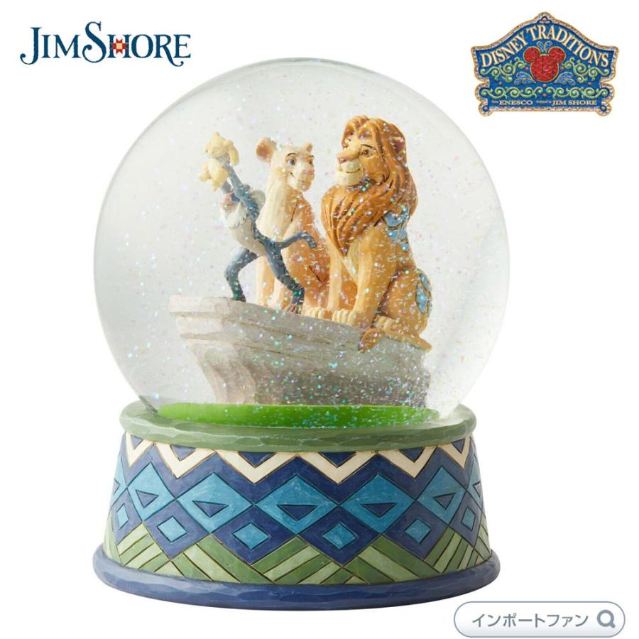 ジムショア ライオンキング スノードーム ウォーターボール 家族 ディズニー 150 mm 6007083 Lion King Waterball 150mm Disney Traditions JimShore クリス…